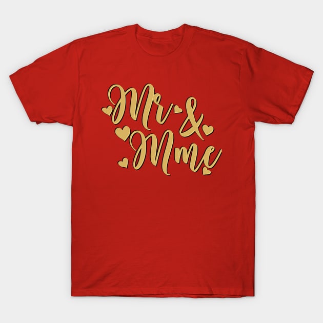 Mr et Mme T-Shirt by ChezALi